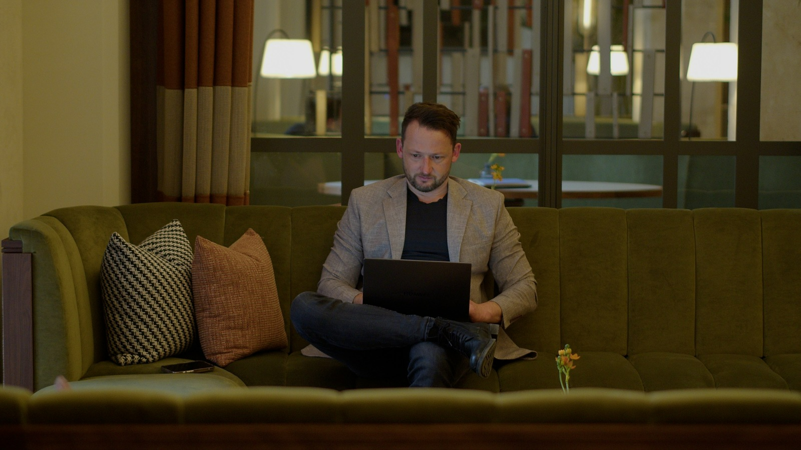 Udo Voithofer am Laptop